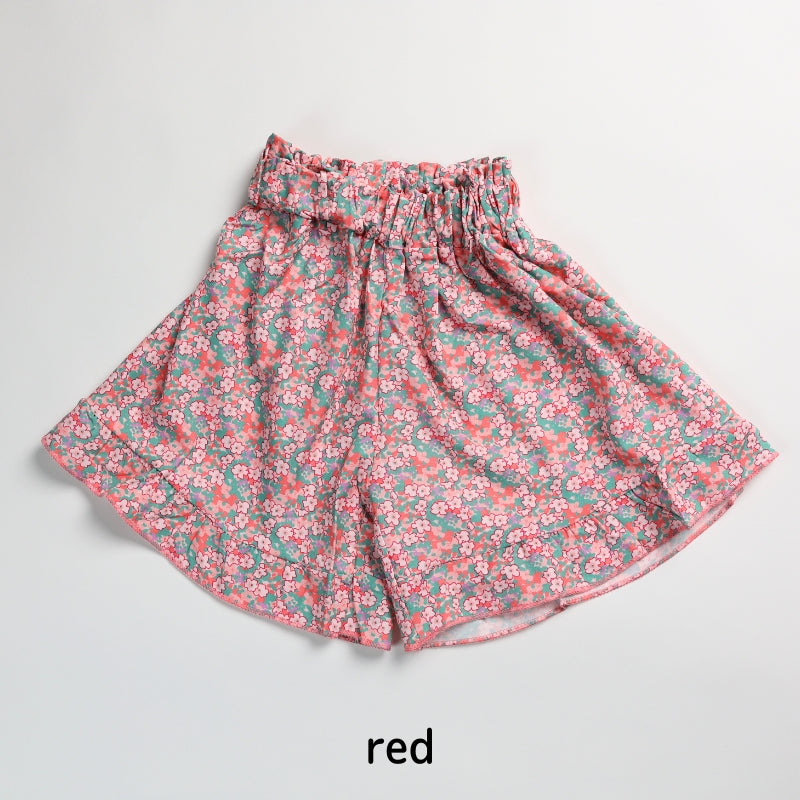 花柄フリルハーフパンツ – kids clothes shop GUZUGUZU