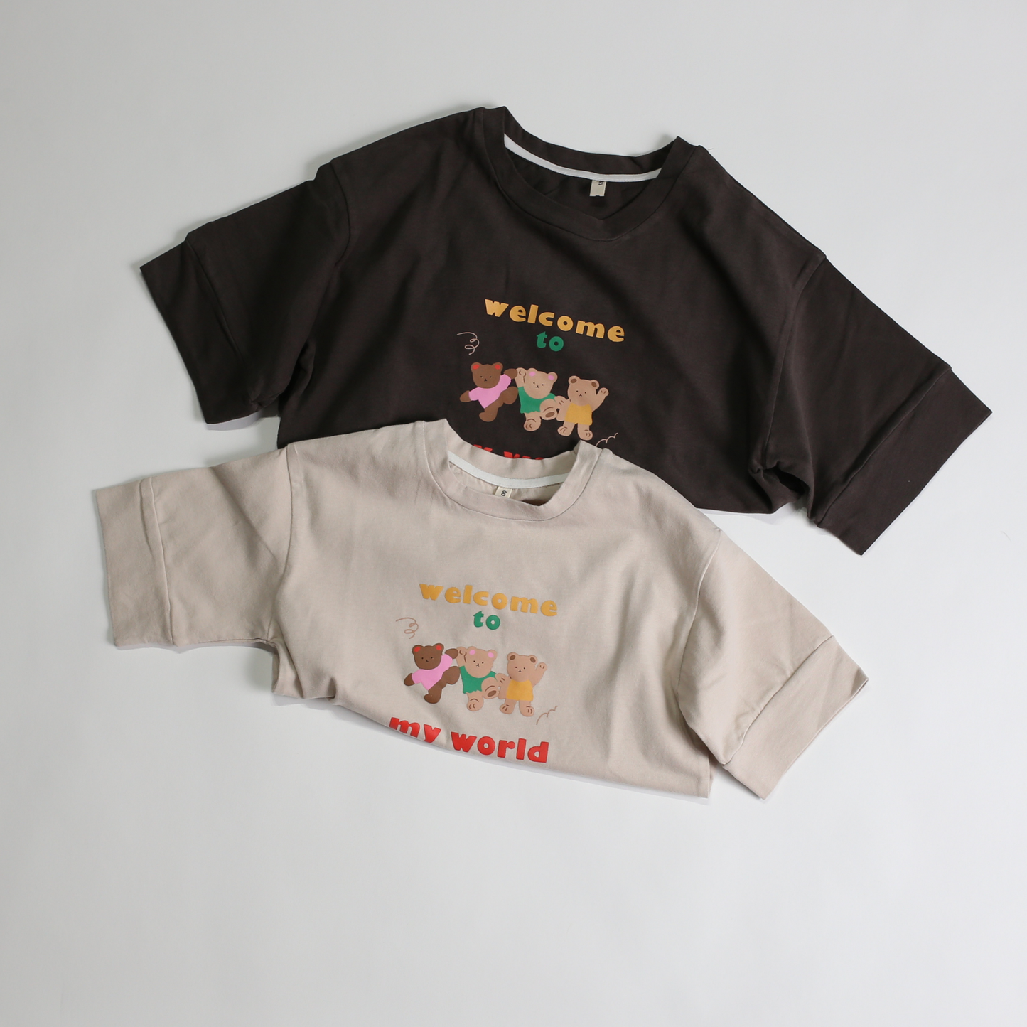 くまさん プリント Tシャツ / three bears Tee (こども服) - kids clothes shop GUZUGUZU