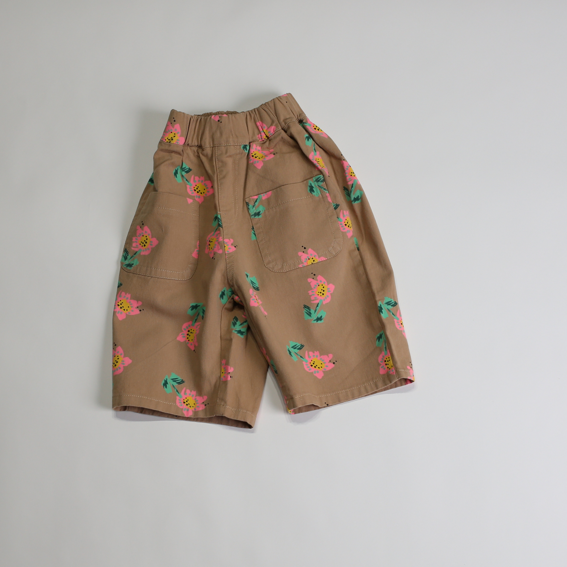 フラワー ポケット パンツ / flower pocket pants (こども服) - kids clothes shop GUZUGUZU