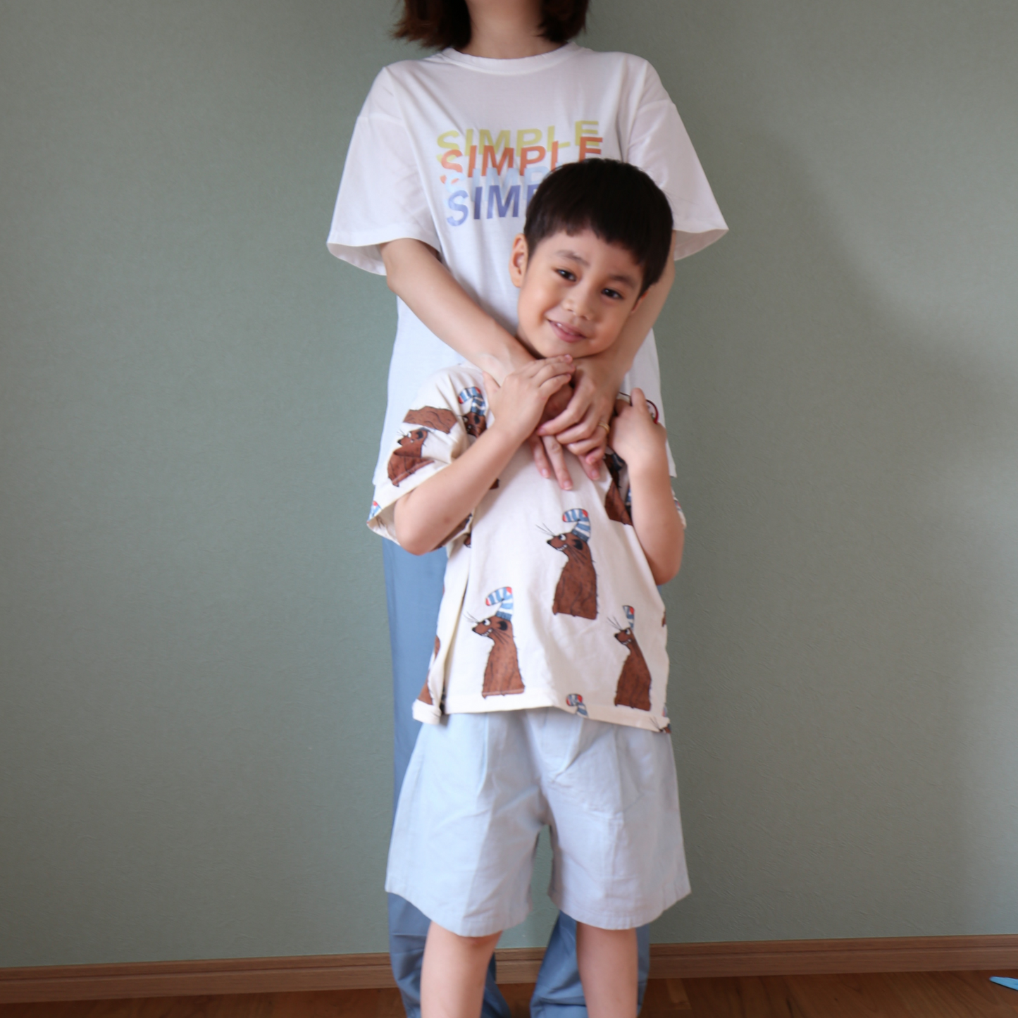 SIMPLE ロゴTシャツ / SIMPLE logo tee (レディース 服) - kids clothes shop GUZUGUZU
