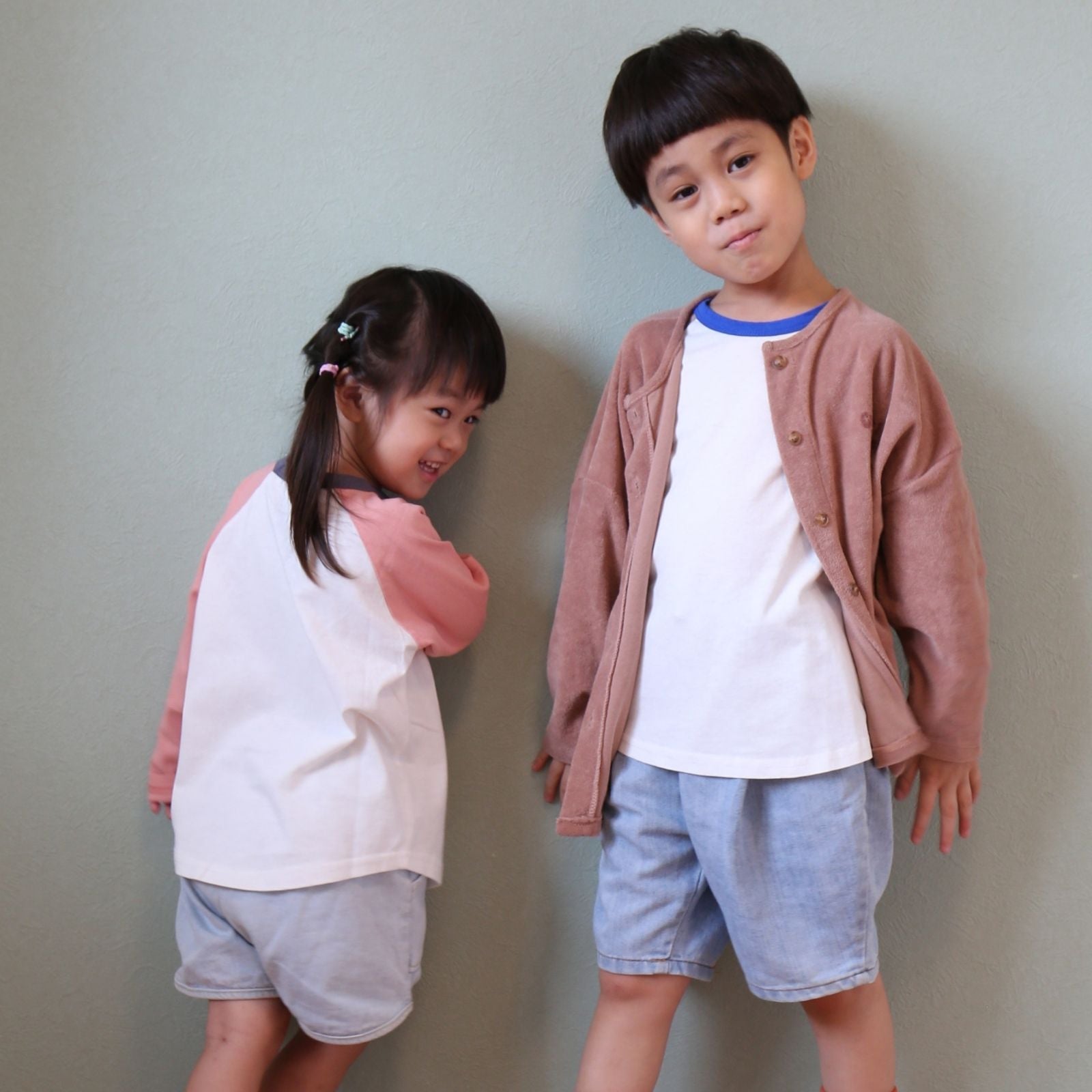 ［NEW］バイカラー ロンT - kids clothes shop GUZUGUZU