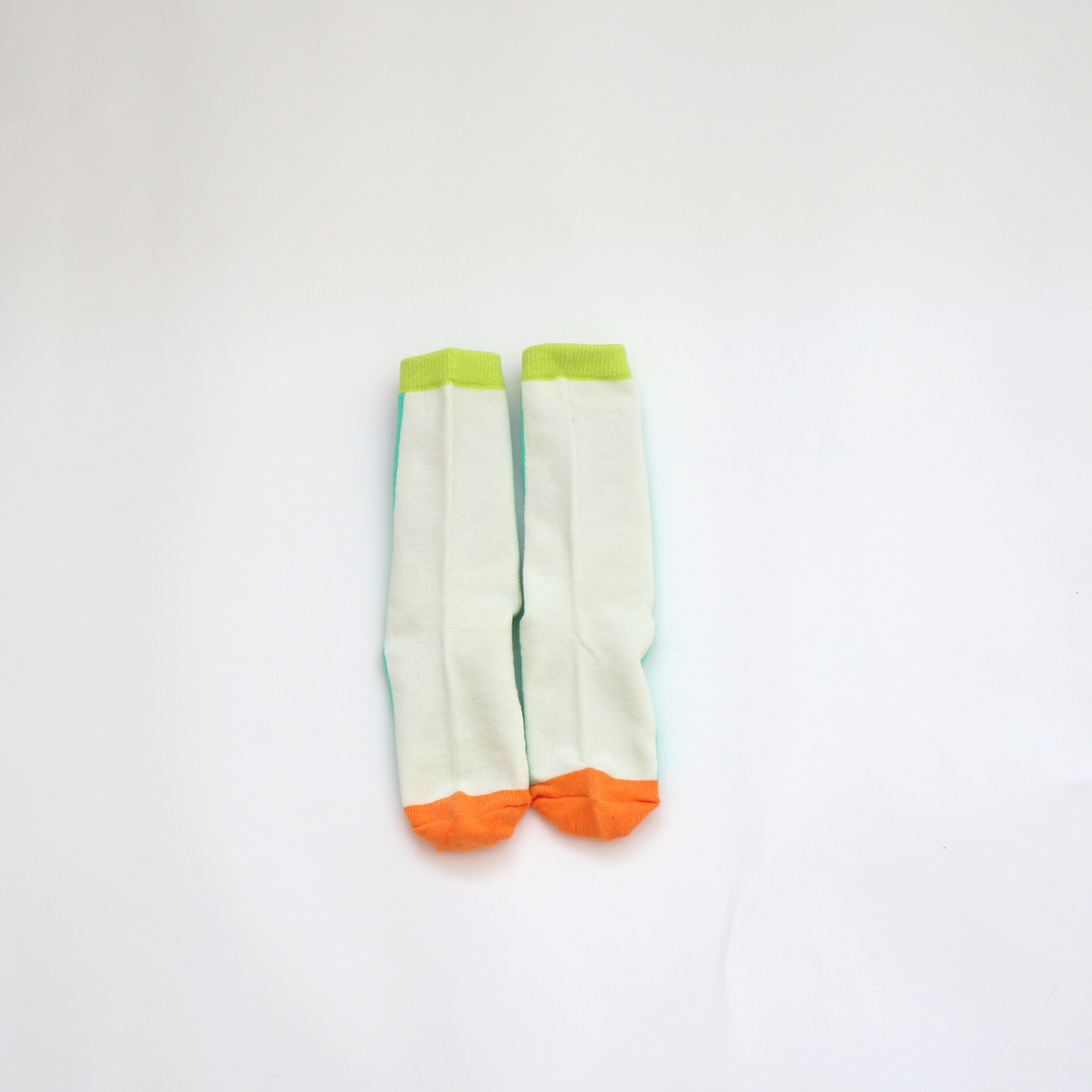 パターン ソックス グリーン / pattern socks green (こども服) - kids clothes shop GUZUGUZU