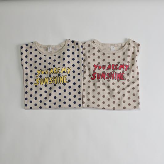 ドット サンシャイン Tシャツ / dots sunshine Tee (こども服) - kids clothes shop GUZUGUZU