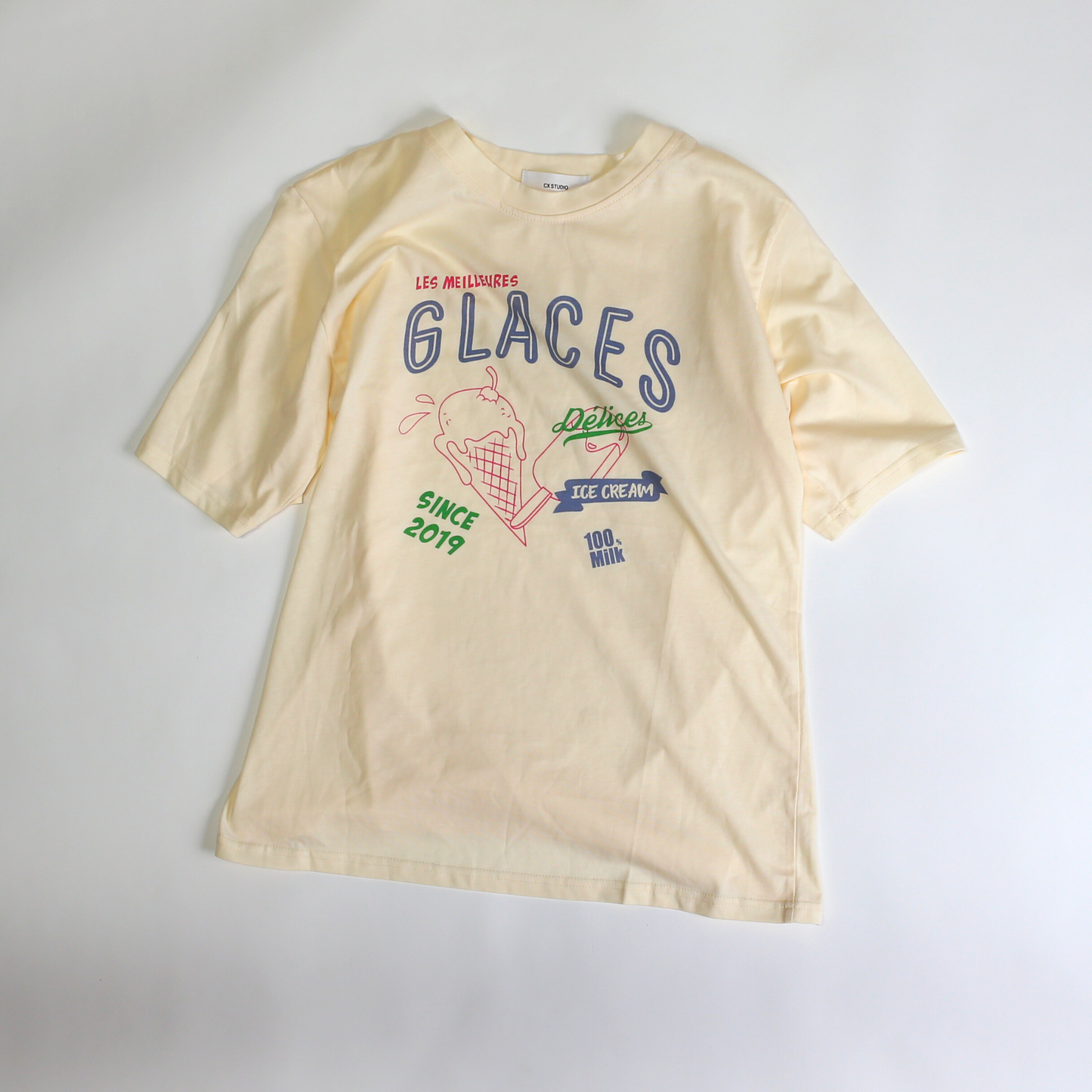 glaces アイスクリーム Tシャツ / glaces ice cream tee (レディース 服) - kids clothes shop GUZUGUZU